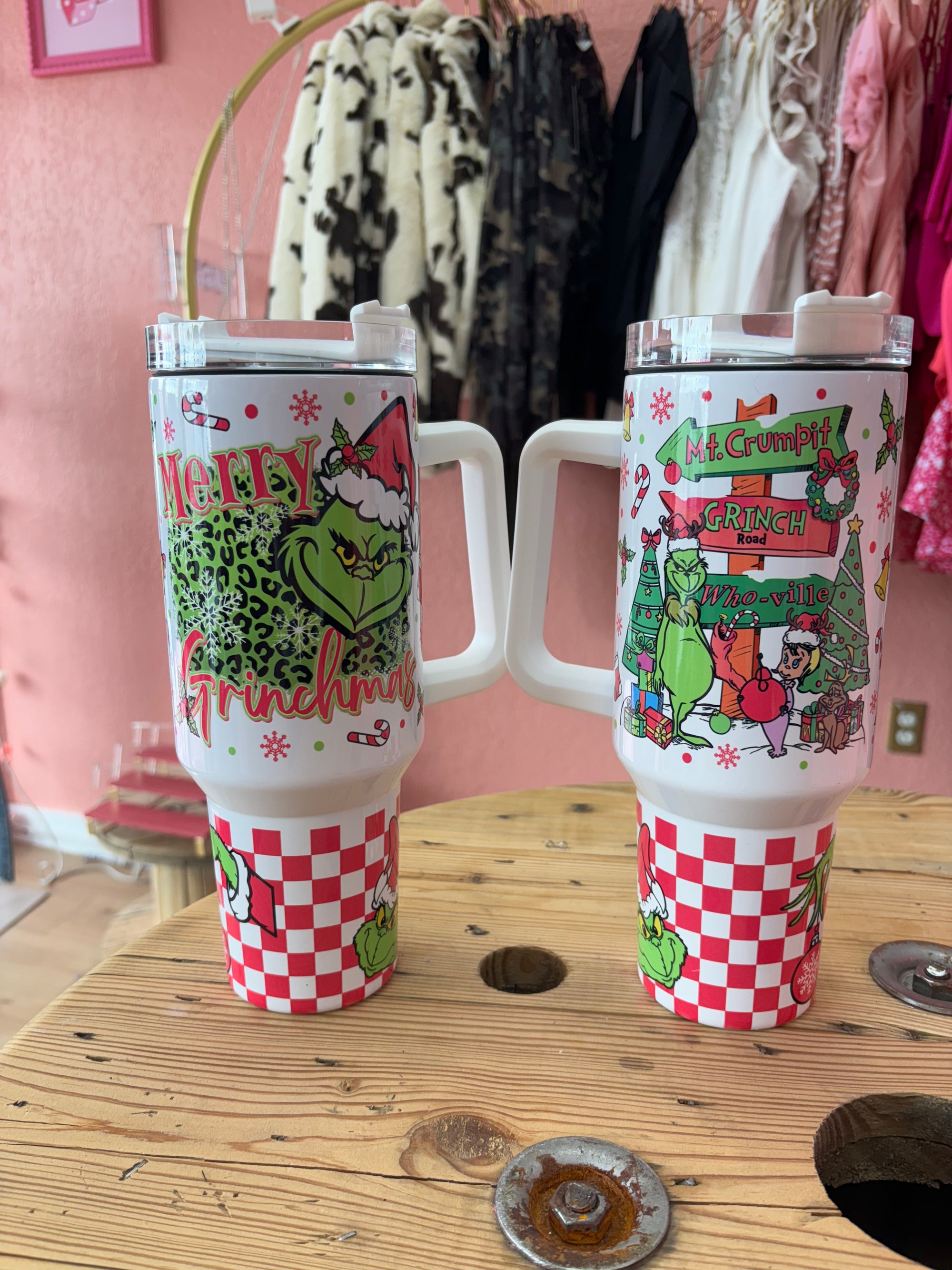 Pick grinchmas 40oz tumbler