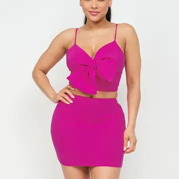 Magenta Pink  2pc Set